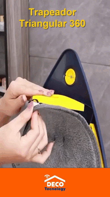 Trapeador Triangular 360 – DECOTEC